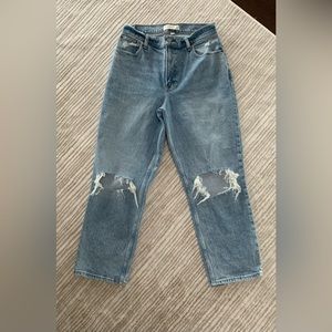 Abercrombie Curve Love The 90’s Straight Ultra High Rise Jeans